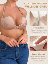 Viomisha sticky bra strapless backless push up bra for women invisible lifting silicone